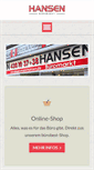 Mobile Screenshot of bueromarkthansen.de